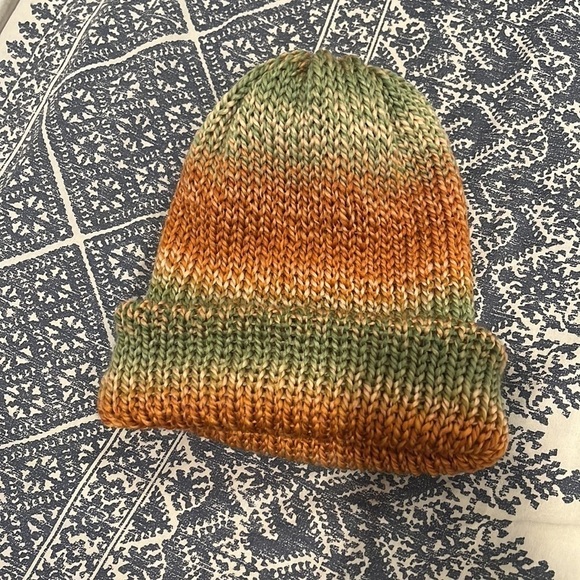 Handmade Knit Fall Beanie - Picture 2 of 2